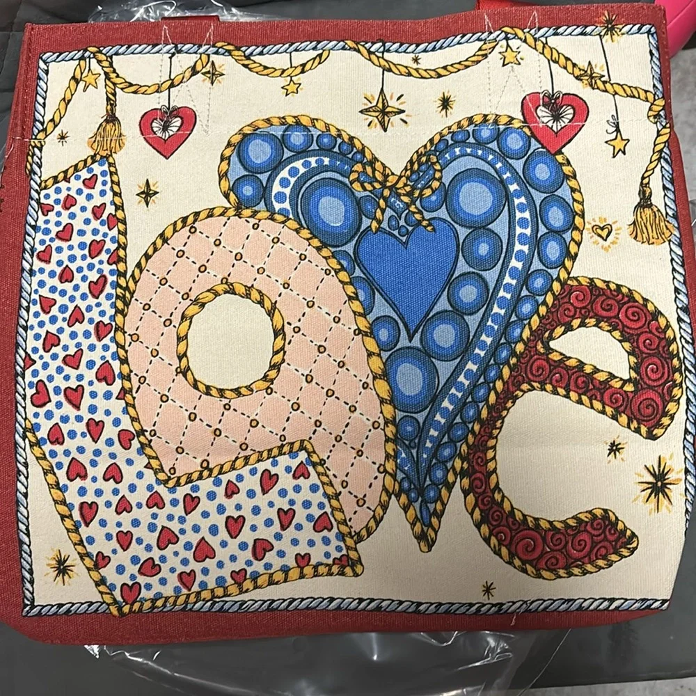 Canvas Christmas bag. Brand new.